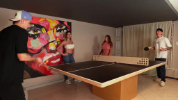 Sara Blonde, Ambar Prada - Big Tits Ass Latina Cuckold MFF Wet Threesome